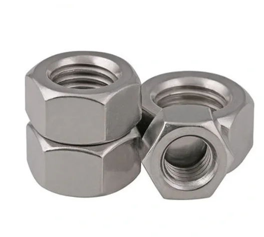 DIN934 Нержавеющая сталь A2 A4 SS304 SS316 Шестигранная гайка M16 M28 M30 M12 M26 M40