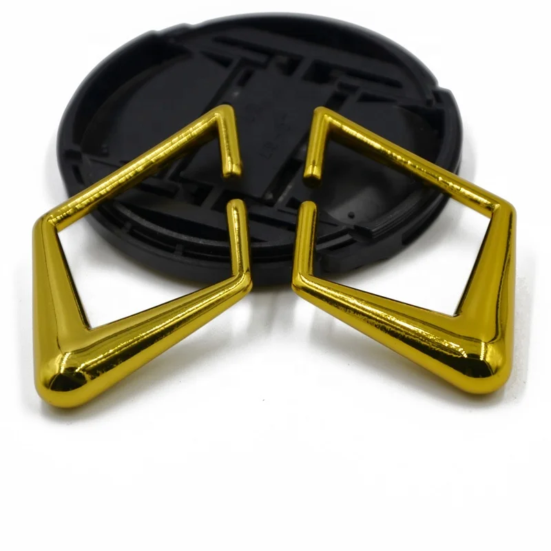 new arrival heavy ear weight 316L stainless steel ear gauges piercing rhombus Lock Triangle Round shape tunnels body jewelry