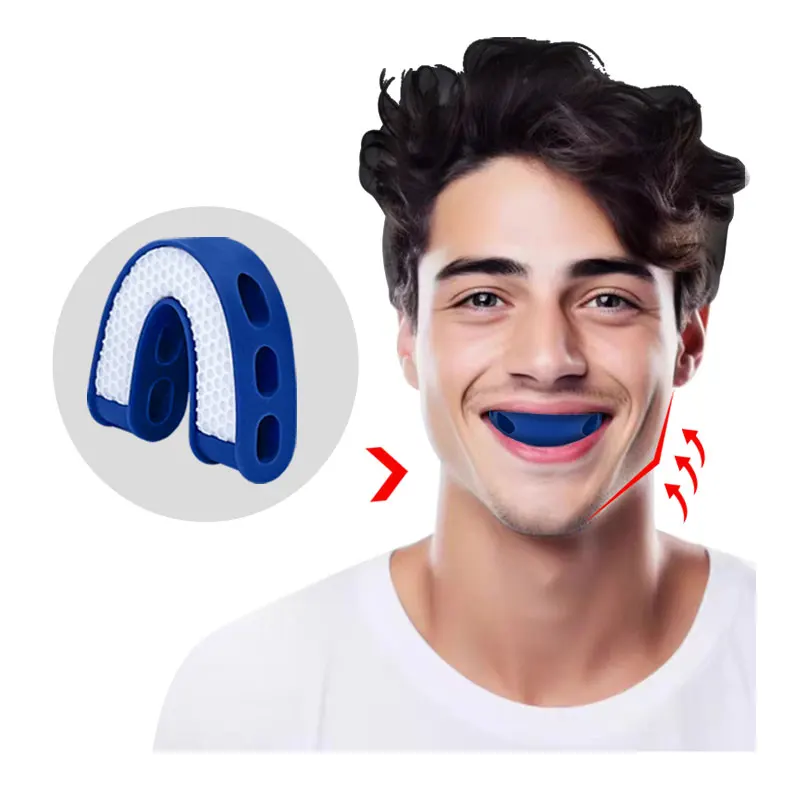 New 2024 Silicone Jaw Exerciser Slim Face Mouth Muscle Trainer Workout Shaper Tool Jaw Gum Jaw Exerciser Ball