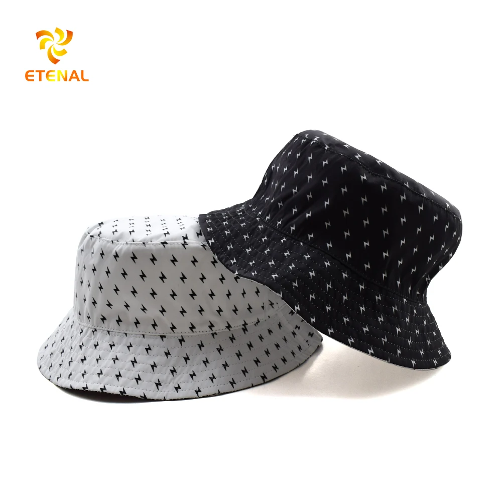 Складная шляпа-ведро с вышитым логотипом по индивидуальному заказу двусторонняя шляпа-рыболовная шляпа дешевая цена унисекс для взрослых вышивкой из 100% хлопка