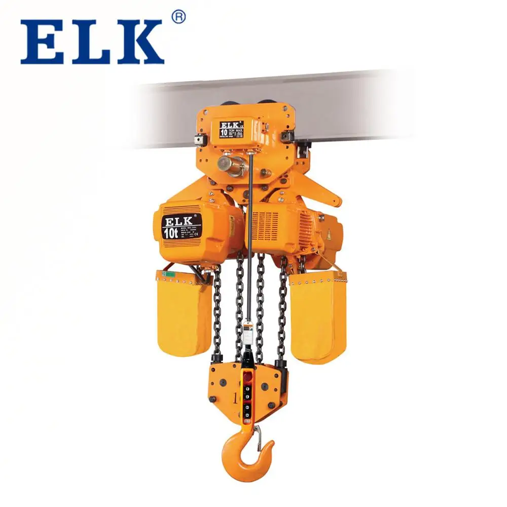 Поставщик ELK 5ton Двухскоростной электрический цепной подъемник с