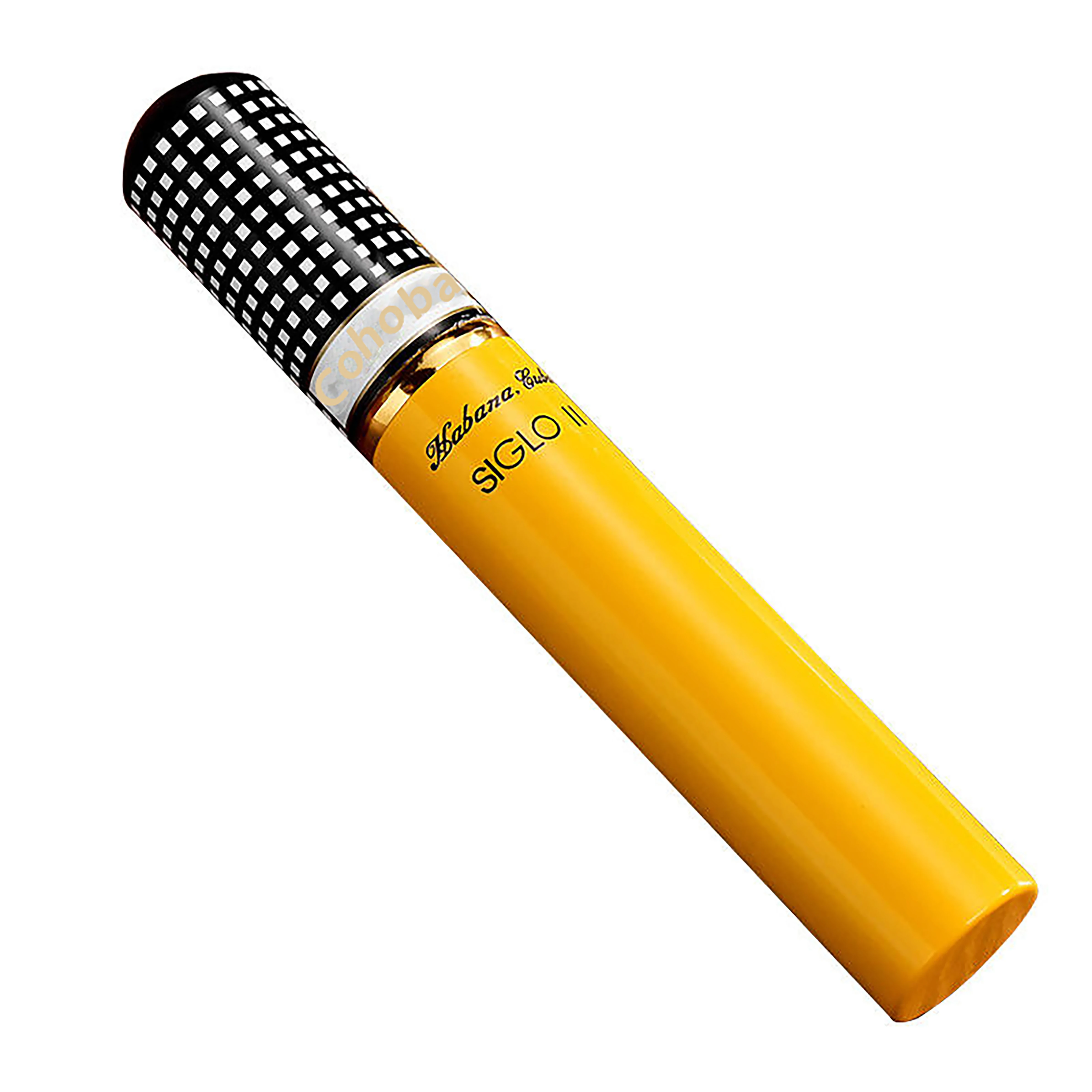 Portable Travel Moisturizing Cigars Tube Humidor Aluminum Waterproof Cigar Holder Cedar Wood Lined