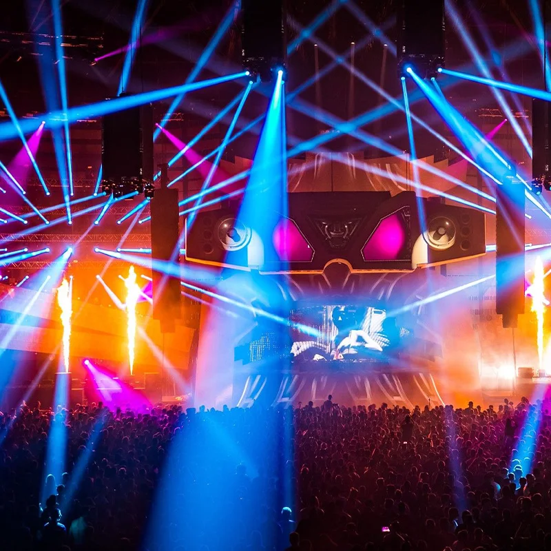 Супер луч 380 Вт DMX сценический DJ Live сценический клуб Свадебный лазер с движущейся головкой