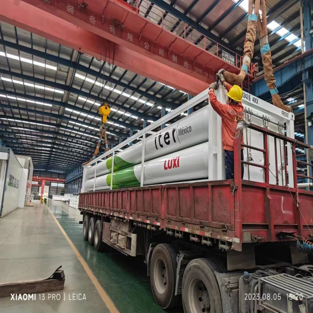 Цилиндровый контейнер, 12 трубок, противоскользящий прицеп CNG Tank, другие прицепы, полуприцепы, контейнеровозы