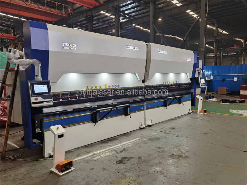 Automatic producing line CNC press brake street light pole hydraulic press brake 4mm steel bending machine