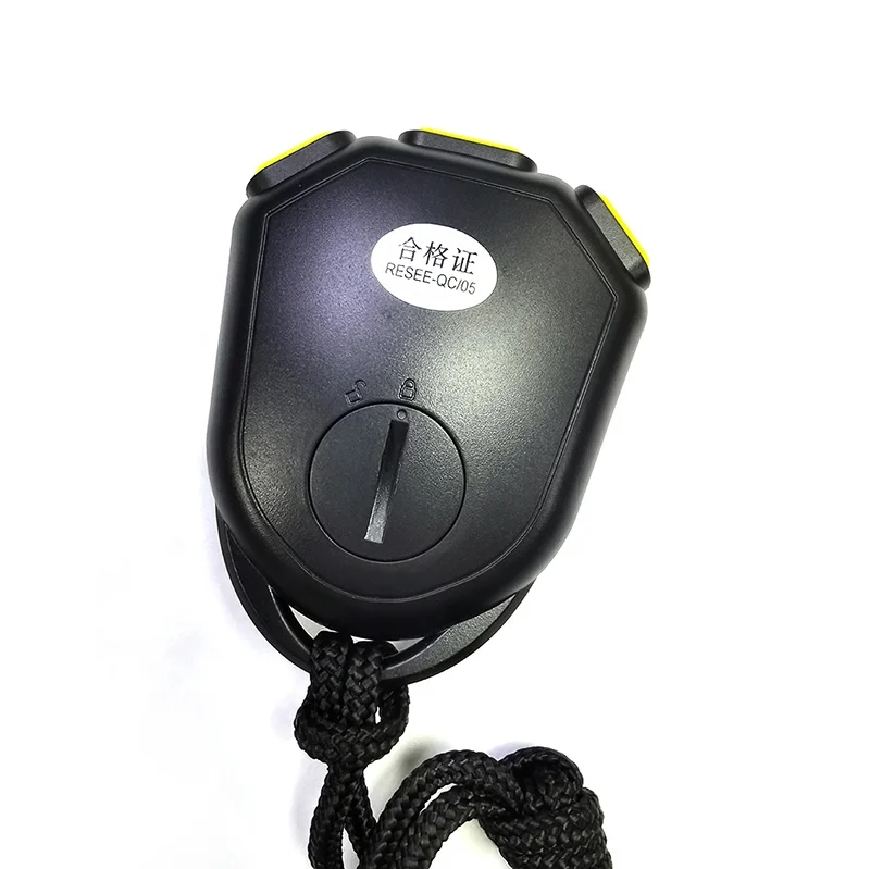 Resee professional sports 2 lap digital stopwatch loop countdown timer lcd display digital stopwatch with timing alarm