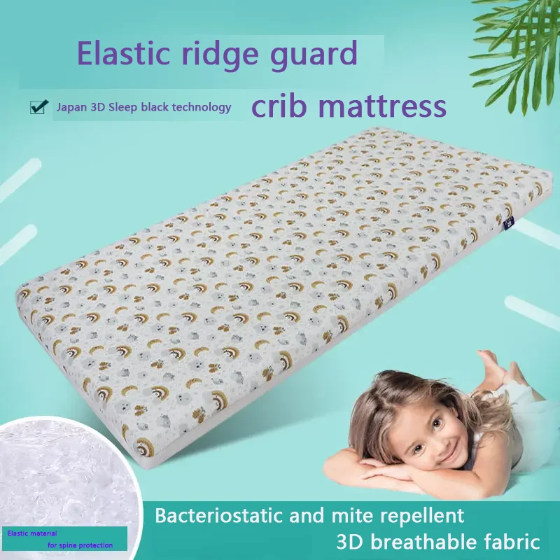 Wholesale Comfortable King Queen Size Massage Eco-Friendly Waterproof Removable Cover poe air fiber Bed Mattress