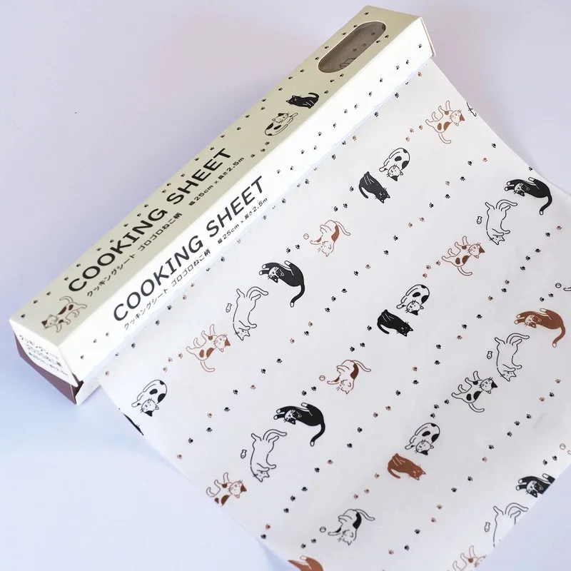 Silicone Coated  Baking Paper  Parchment Printing Baking paper