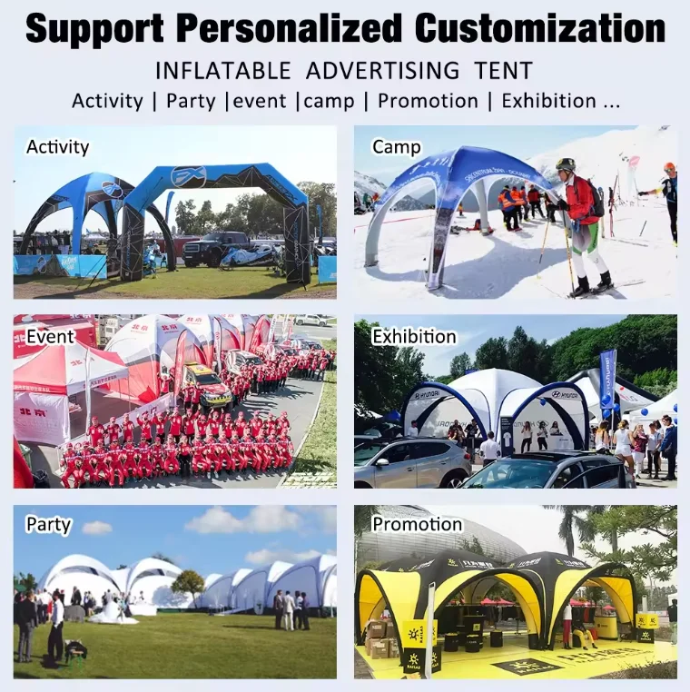 Inflatable Air Marquee Advertising Inflatable Gazebo Promoted Display Air Dome Large Party Inflatable Event Tents