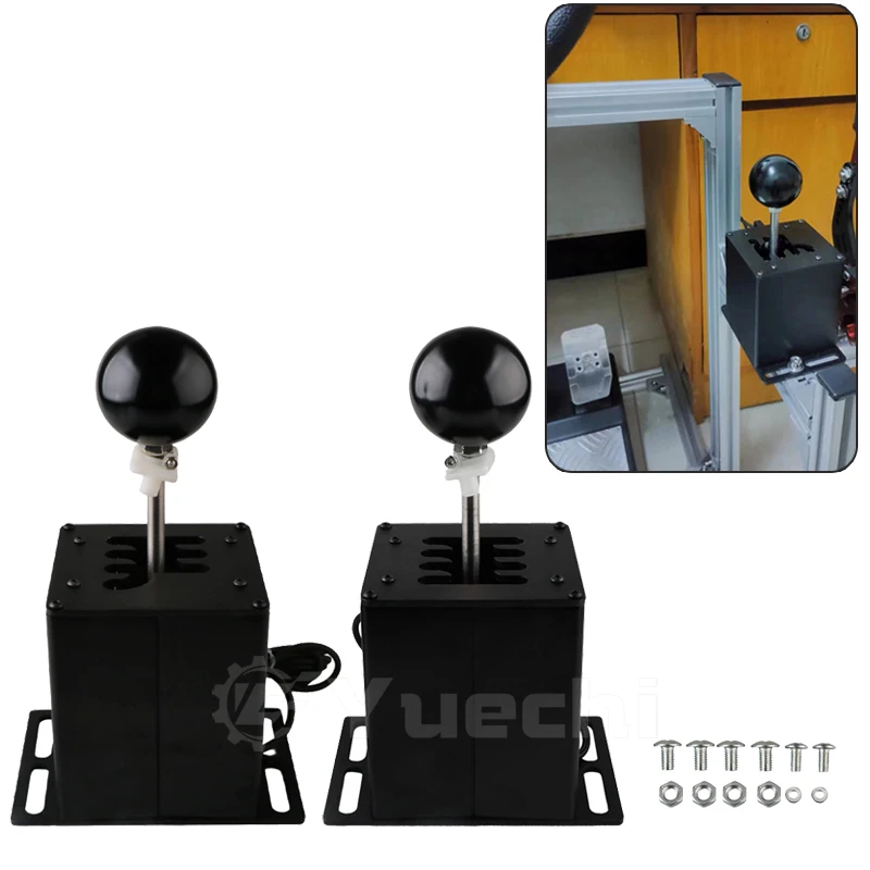 Simulation Racing Game Gear Shift Lever USB H Gear Shifter For Logitech G27 G29 G25 G920 For Thrustmaster T300RS/GT Shift Knob