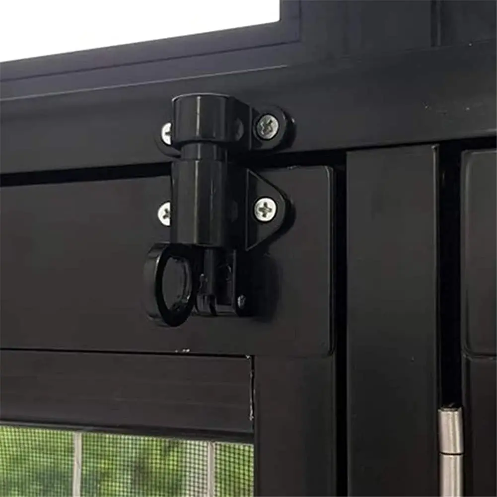 Closest Aluminum Alloy Safety Lock Garden Wooden Self-closing Door Spring Load Bolt Latch With Screw