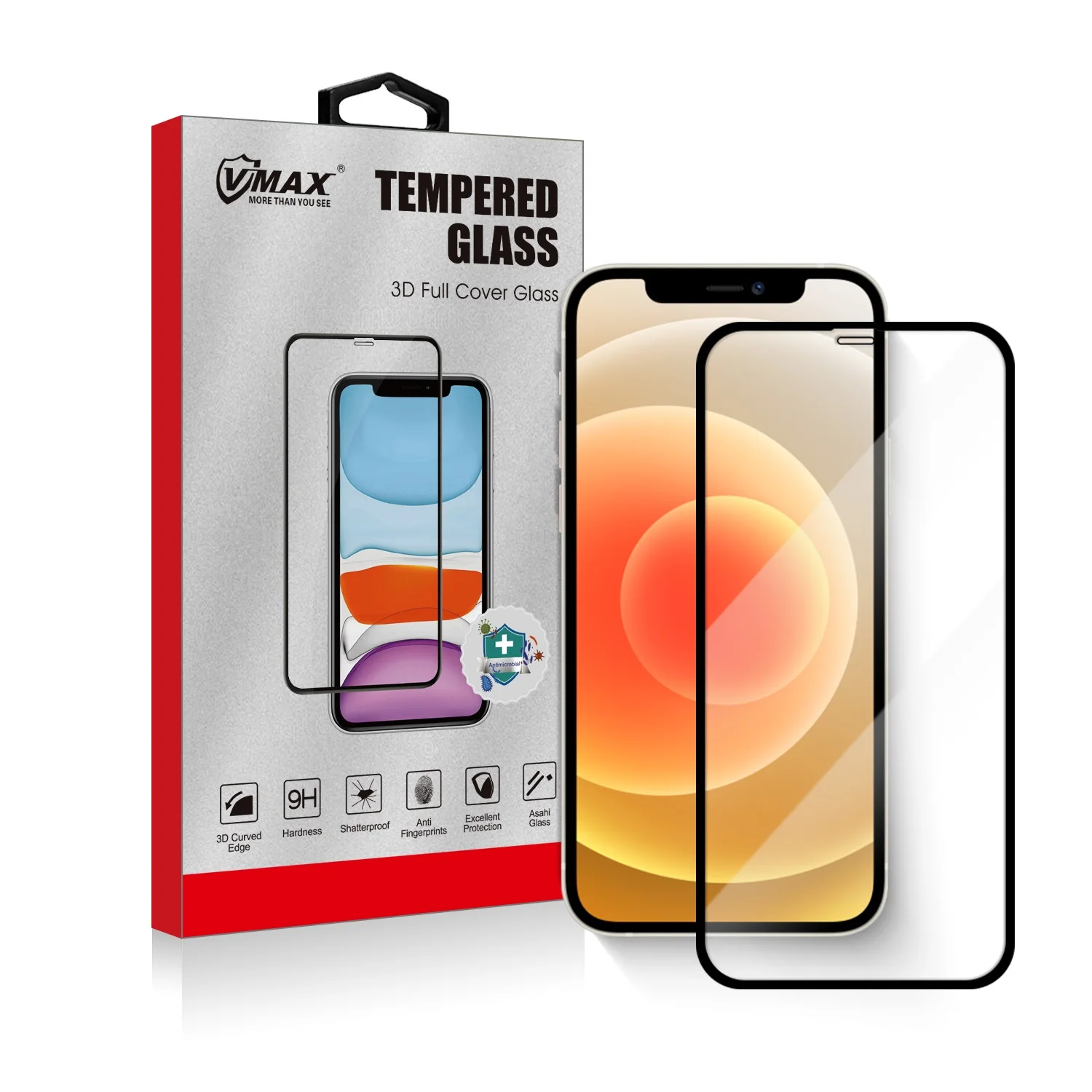  Для iPhone 12 11 5 4 6 1 7 SE2 Hd прозрачная защитная пленка для мобильного экрана 9H 2.5D 3D закаленное стекло