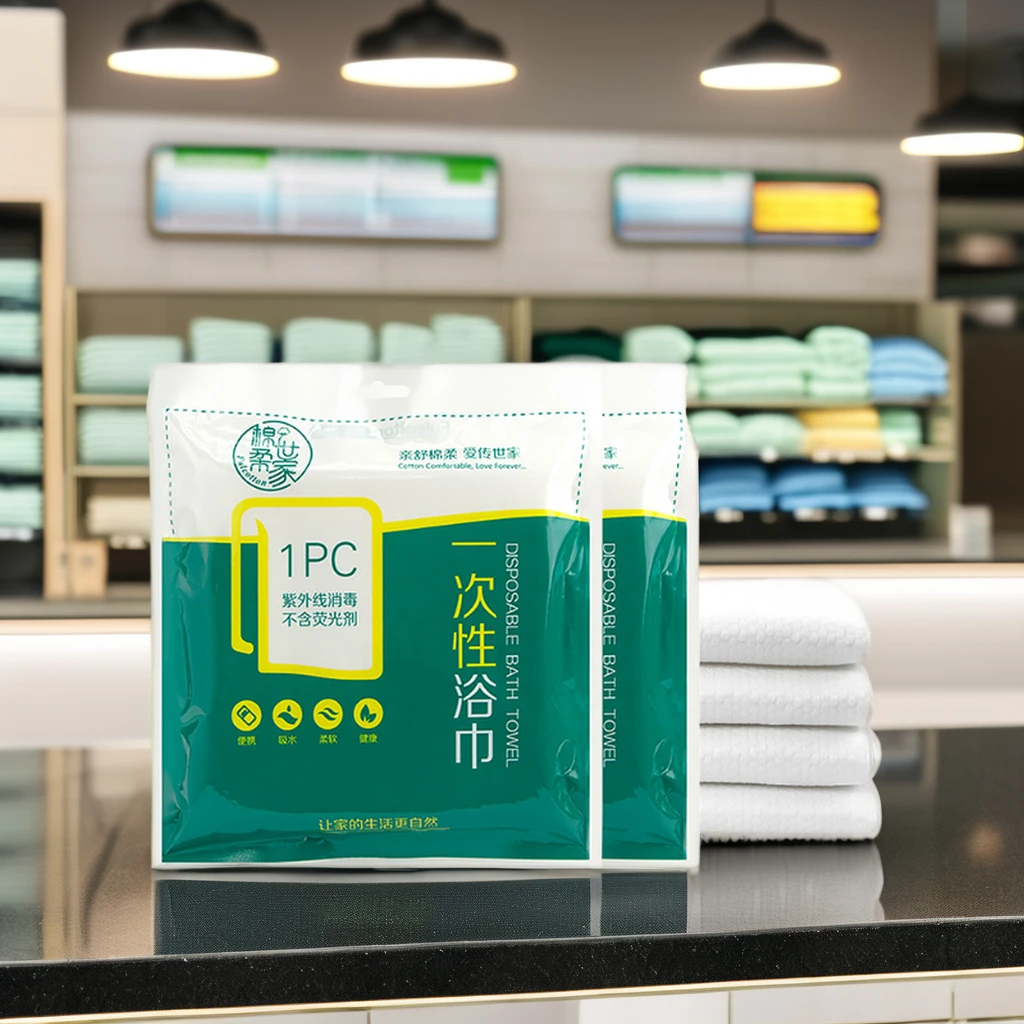 HOT selling new product Plant Fiber Face Towel Eco-Friendly Disposable bath towel Product