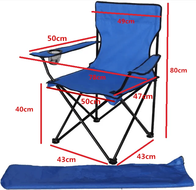 Hot Sale Factory Direct Luxury Outdoor Chairs Manufacturers Portable Foldable Camping Chair