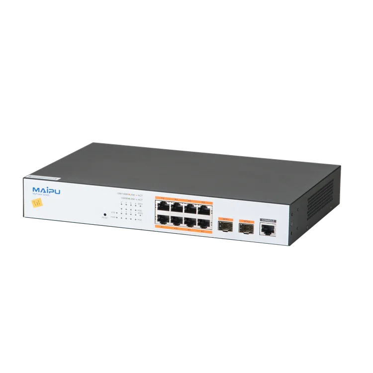S2300-10TP-AC 8 Port Gigabit Managed PoE Network Switch
