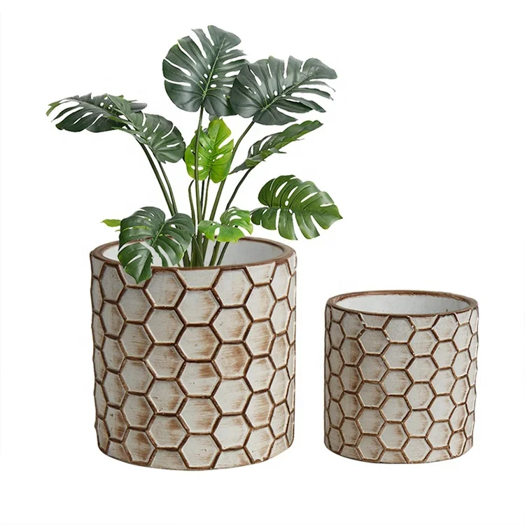 Nordic Home Flowerpot Silicone Vase Mold for Concrete Round Cement Vase Molds