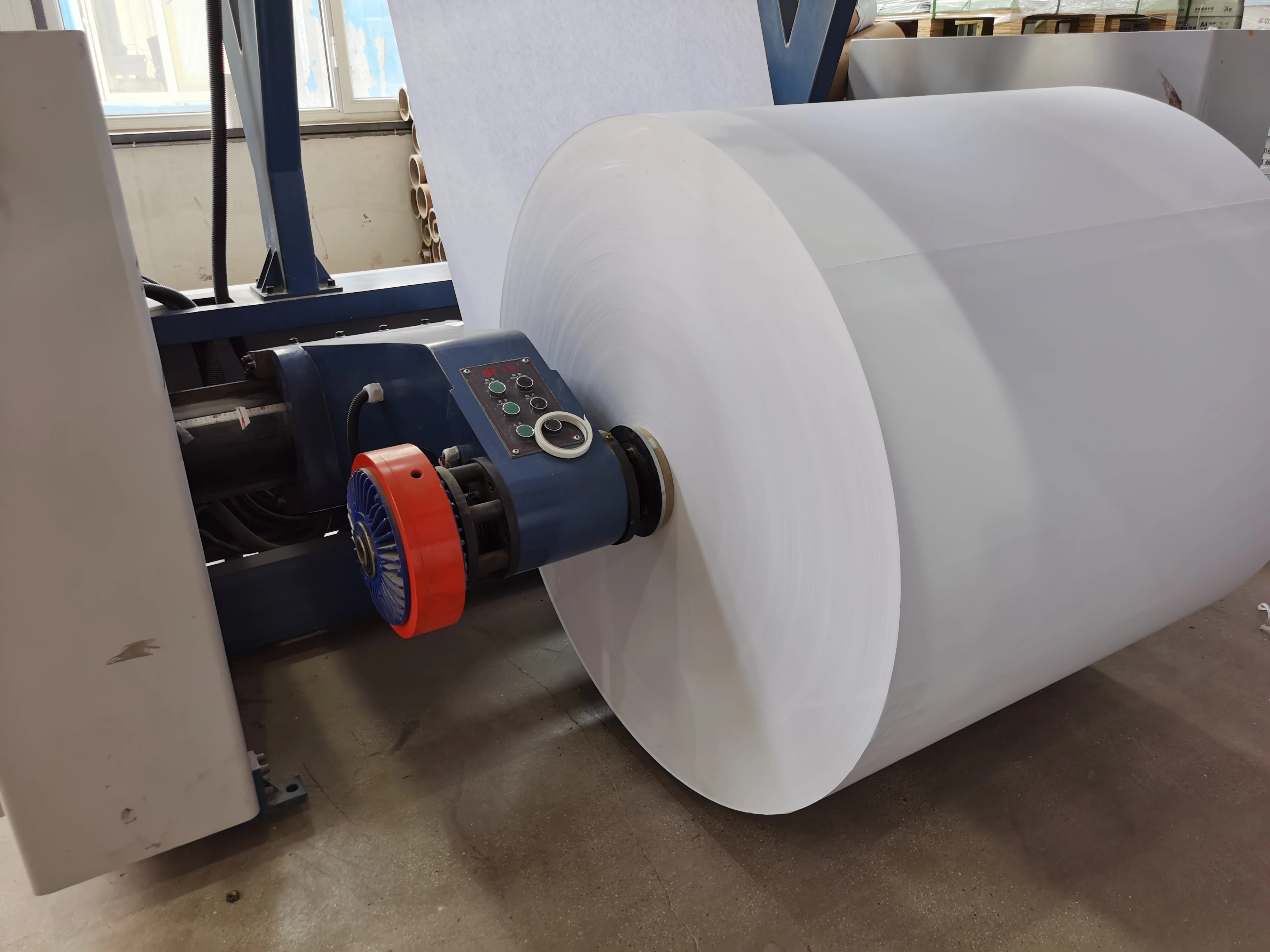 FOCUS brand TOP-grade 100% wood pulp black image 45g/ 48g/ 50g/ 55g/ 65g /70g/ 80g thermal paper Jumbo roll