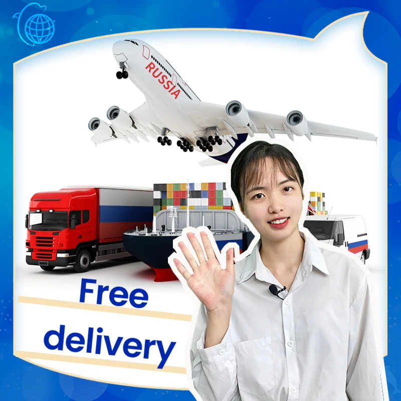 Cheap china logistics Ddp railway shipping freight road land transportation to russia