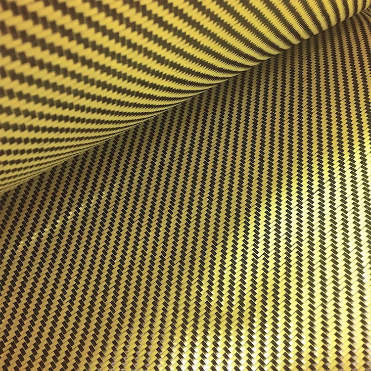 Meta Unidirectional woven Roll Carbon Fiber Hybrid Bulletproof Para Aramid Fabric Kevlar Fabric