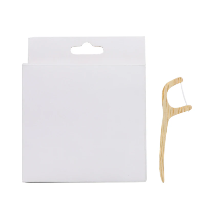 Cheap price bamboo dental floss pick eco dental floss