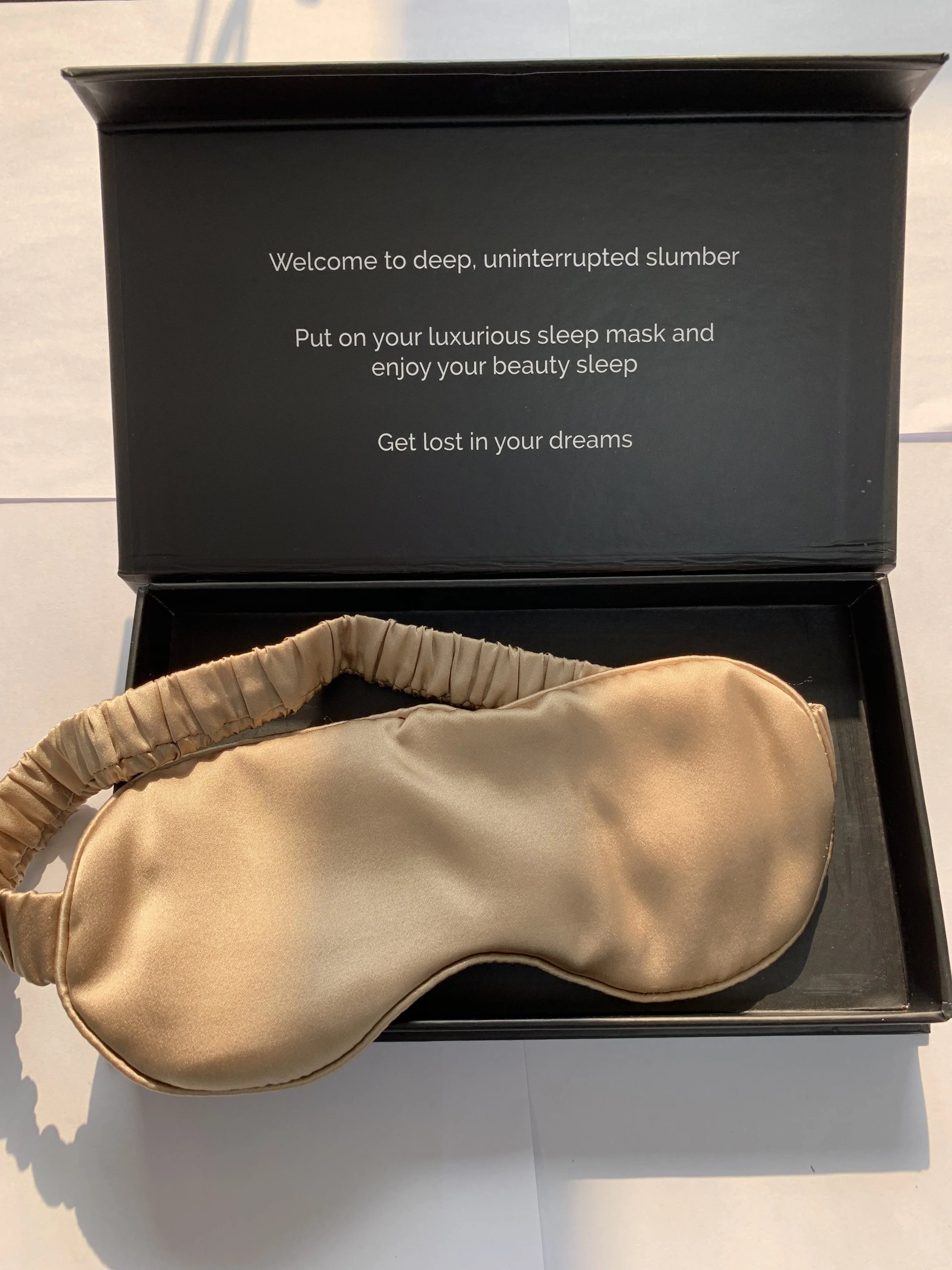 Silk Sleeping Eye Mask with Silk Filling