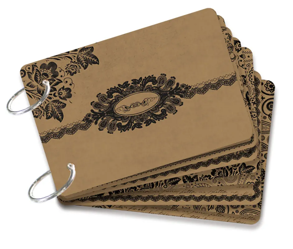 Скрапбукинг креативный журнал Filofax высечка DIY альбом из ДСП