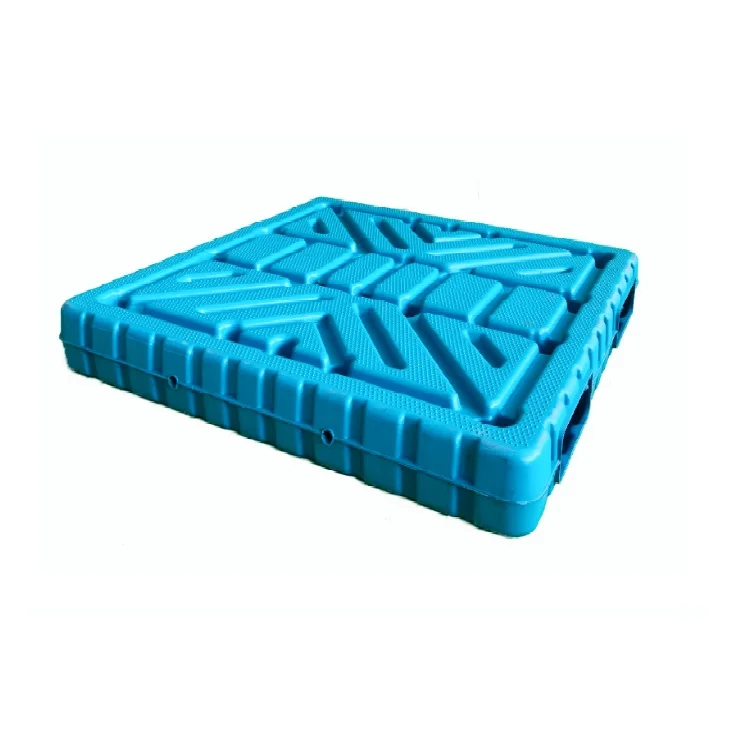 Blow molding double face pallet Euro plastic pallet 1200*1200*150mm