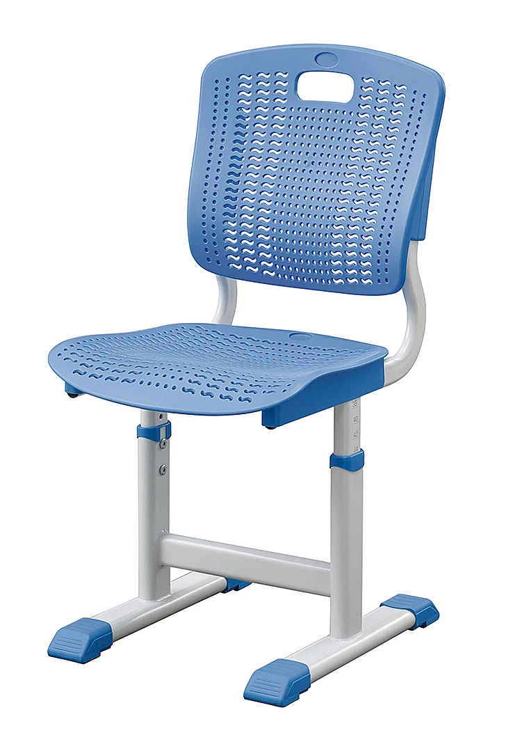 Customized Primary school furniture Adjustable Height  Single MDF Student Desk And Chair Set