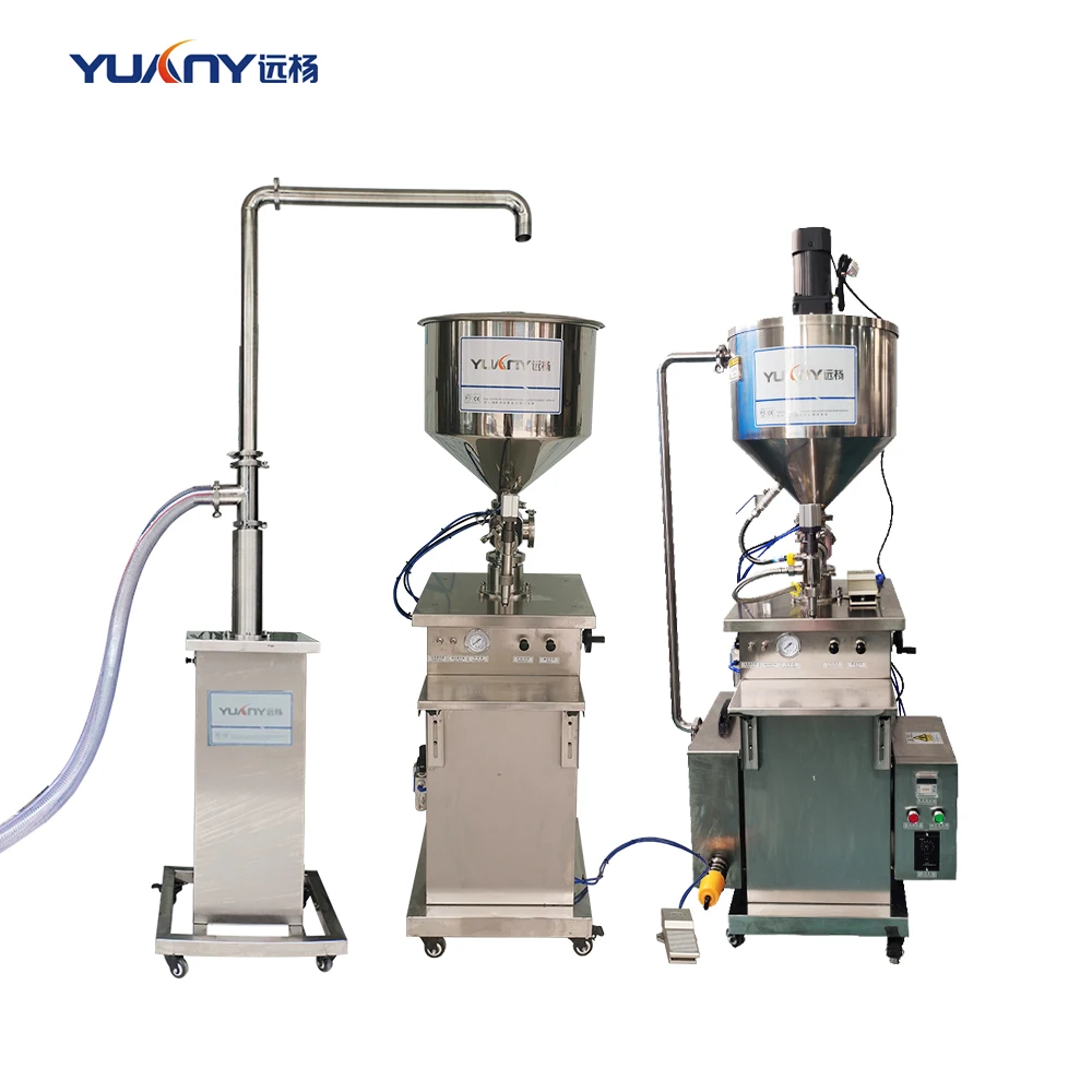 Cosmetic Cream Paste  Material Feeder Pneumatic Filling Machine Tomato  Liquid Transfer Suction Pump 304 Stainless Steel