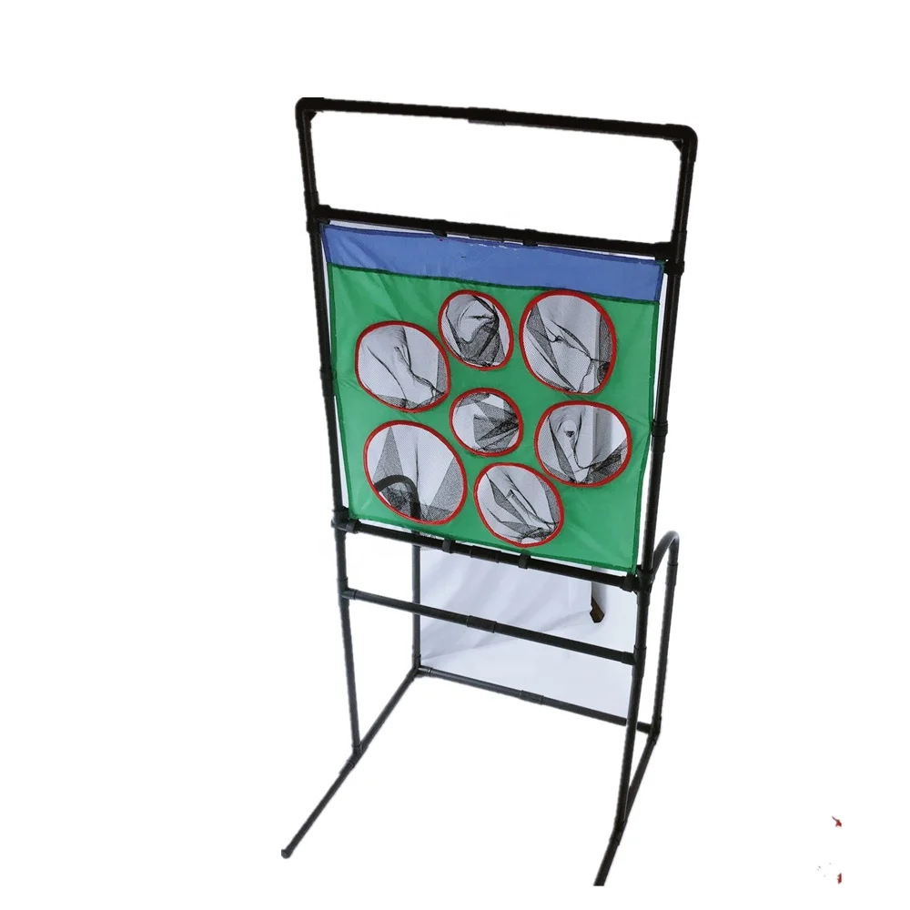 Outdoor 2 in 1 Football Toss and Flying Disc Toss Game