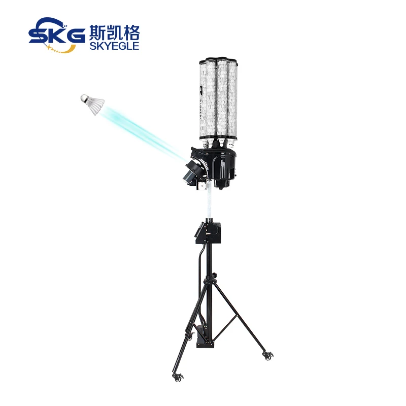 SIBOASI Automatic Shuttlecock Training Badminton Machine For Training
