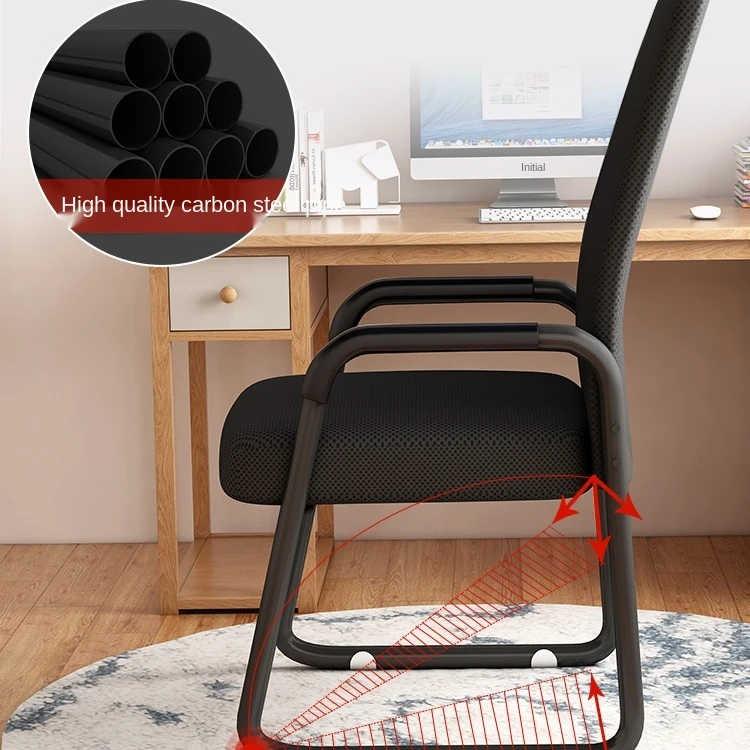 Office chair mesh back parts office chair footstep office chair for long time Sitting Back Dormitory Stud