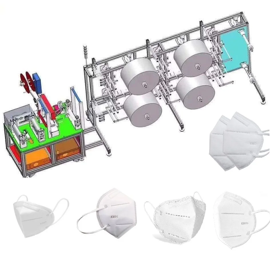 STOCK! FAST DISPATCH!!! Fully Automatic KN95 N95 Mask Machine, mask  Production Line mask making machine