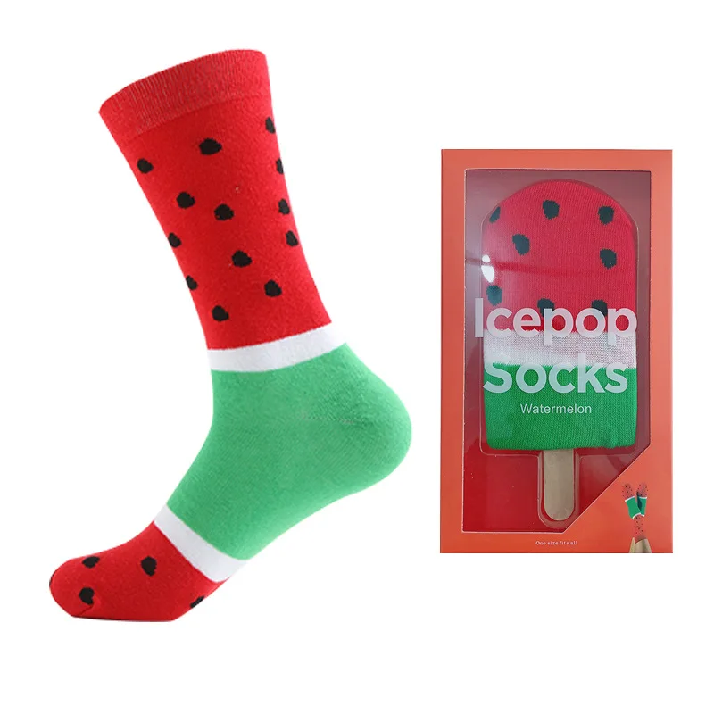 Small Order Custom Socks Creative Packing Interesting Socks Donuts Burger Avocado Pizza Sushi Ice Cream Socks