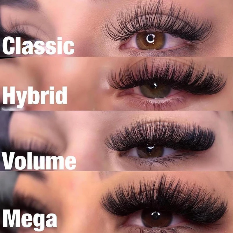 Cashmere Lashes Extension C D Curl Classic Eyelash Extension Volume Lashes Tray Russian Volume Matte Eyelashes