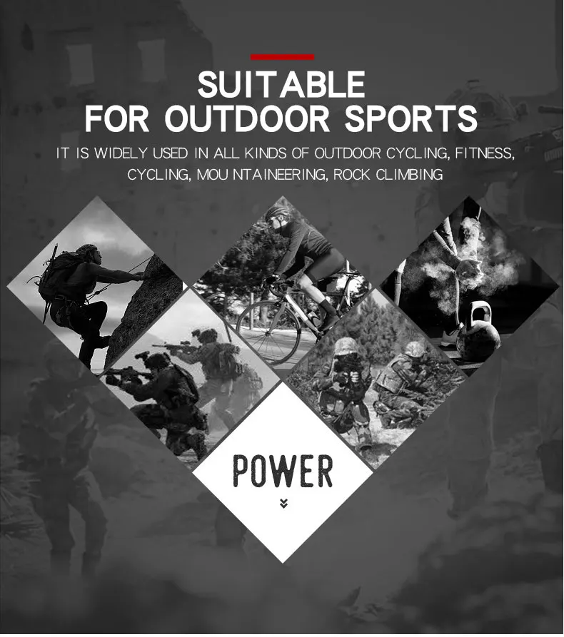 Tactical Full Finger Gloves Cycling Mountaineering Non Slip Gloves