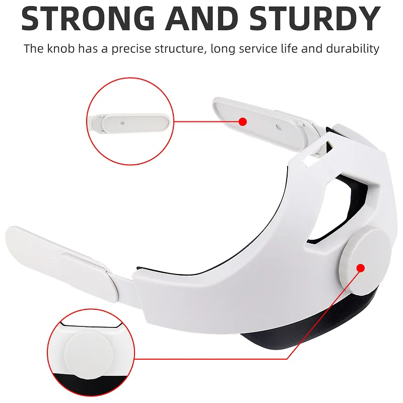 YLW New Product Adjustable Head Strap VR Glasses Headsets For Oculus Quest 2  vr Gaming Headset