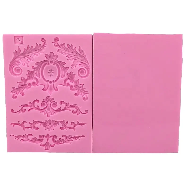 Homesun DIY Popular European Pattern Liquid Silicon Mold/Fondant Mold cake decoration baking mold