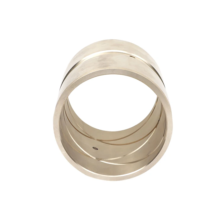 
Heat Treatment Custom Straight Brass Copper Sleeve Bearing Bushing For Excavator 