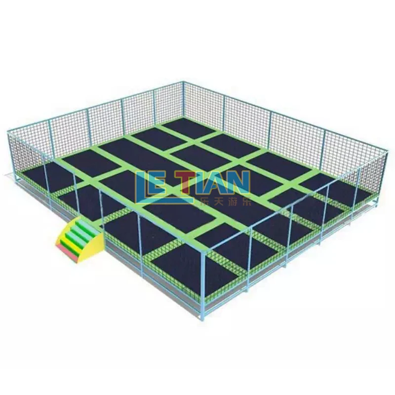 Zoshine 6/8/10/12/14/16/18FT Jumping bungee Trampoline Outdoor Trampoline for Kids and Adults with Safety Net and Spring Padding
