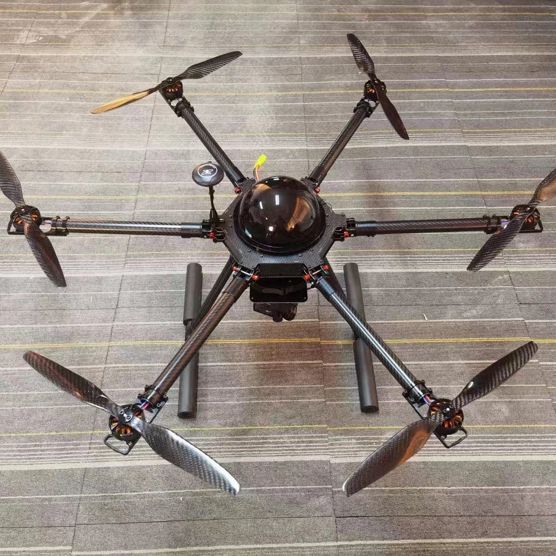 Emergency Rescue drone Applied to the Fire Fighting Real-time Warning Propaganda Cast Life buoy Long haul