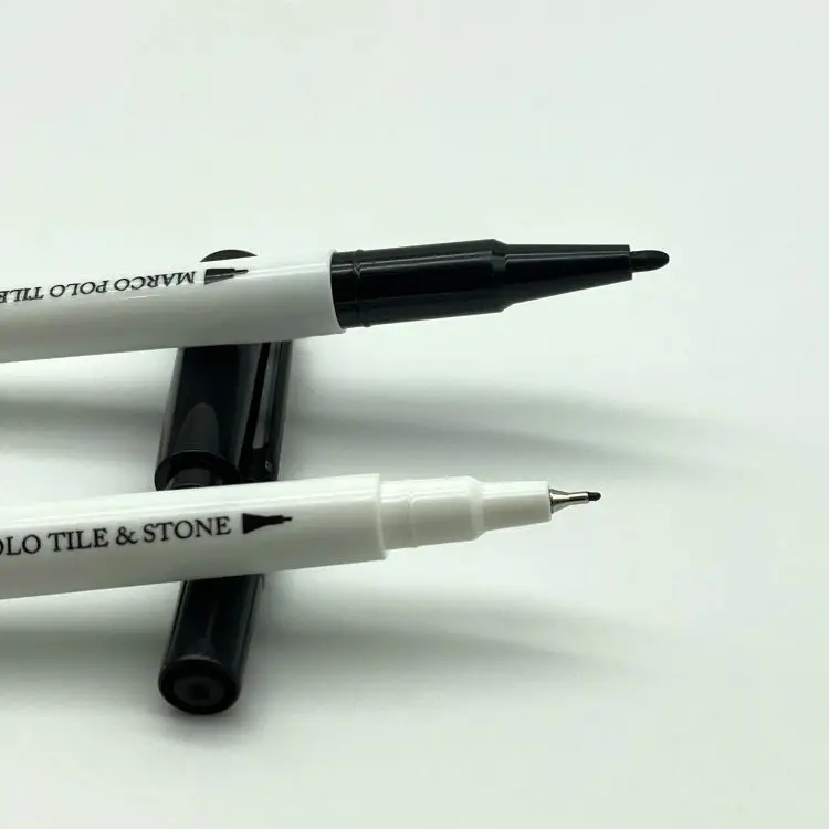 china manufacturer black blue red colors dual tip permanent marker pen set waterproof fine tip marker pen 0.4mm 1mm