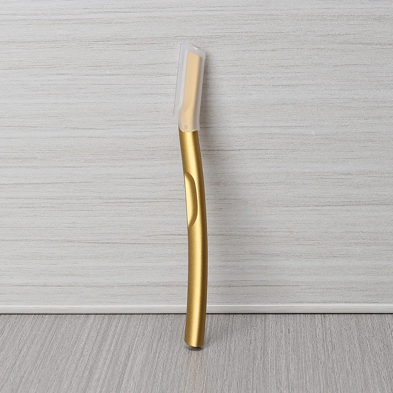 Newest Design Luxurious Metal Shaving Blade Eyebrow Razor For Makeup Beauty