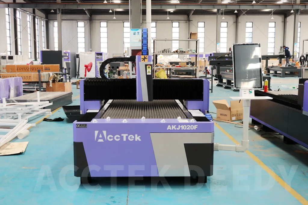 AKJ1020FB fiber laser cutting machine BM110 raytool metal laser cutting head yaskawa fuji servo motor metal laser cutter