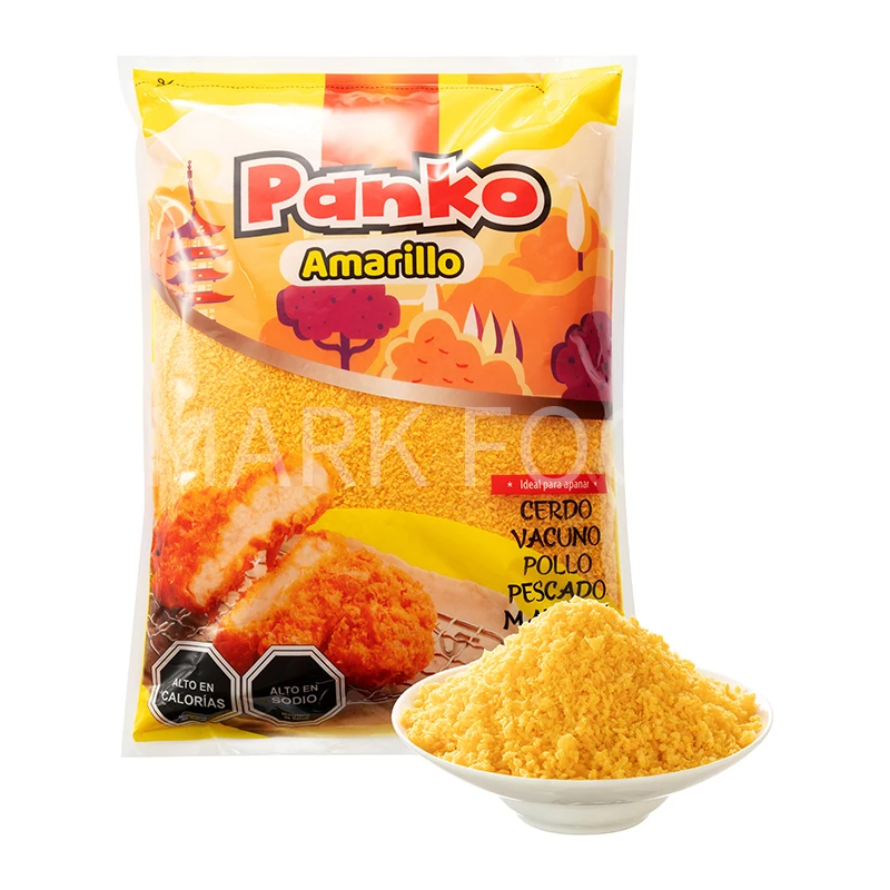 Wholesales  2-12mm Needle Shape Panko Yellow 1kg 10kg Dried Panko Breadcrumbs