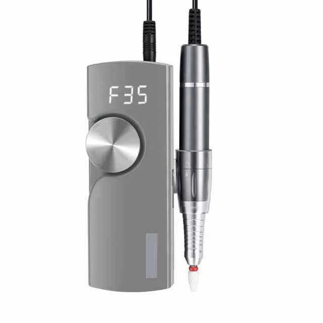 Portable Electric Nail Drill Machine Professional 35000 RPM USB Manicure Pedicure nail file for Acrylic Nails Gel Polishing Tool