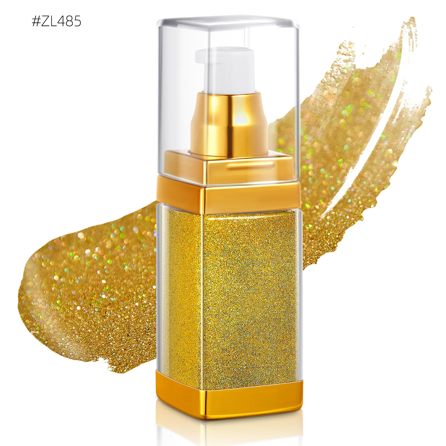 New makeup body glitter gel girl face stage makeup sequins jelly eye sequins ceremonial cosmetics body bronzer oil with glitter
