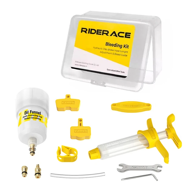 Bicycle Hydraulic Brake Bleed kit for TEKTRO Series Brake Funnel Set Brake System Mineral Oil MTB Road Bike Repair Tool EZMTB