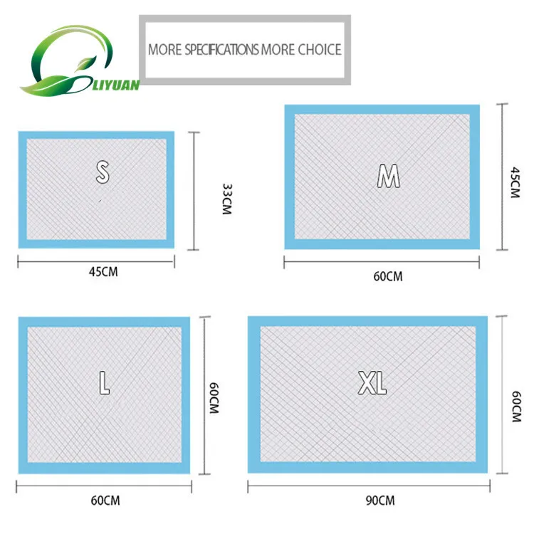 
High Quality Puppy Training Pad Super Absorbent Dog Mat Pet Pad Potty pad 60*90cm 