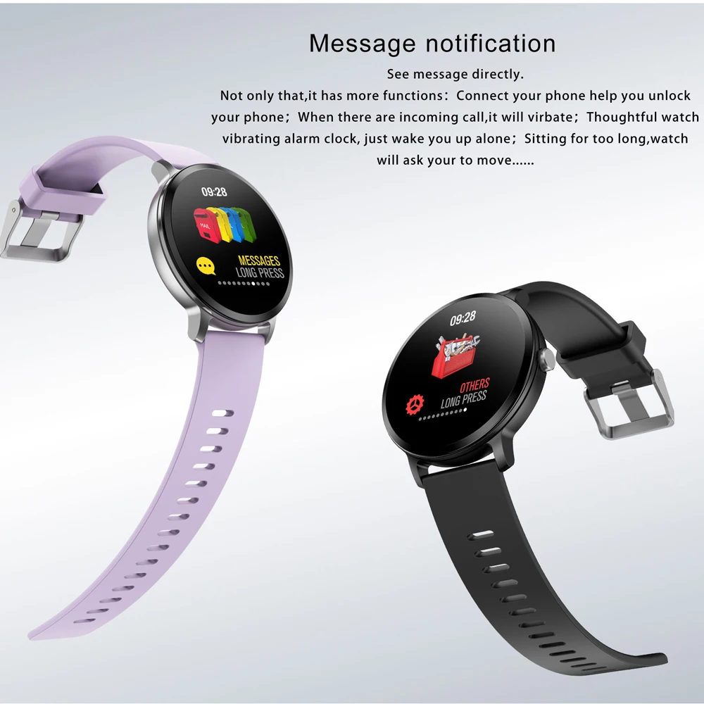 
V11 Smart watch IP67 waterproof Tempered glass Activity Fitness tracker Heart rate monitor BRIM Men women smartwatch 